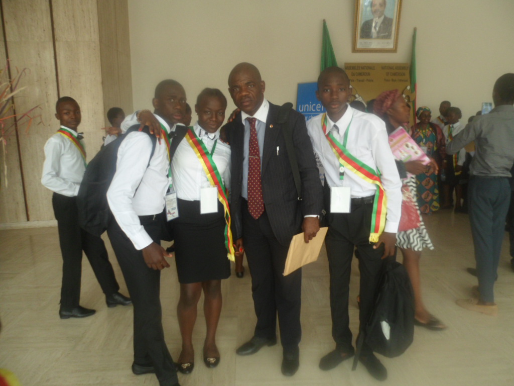 CIPESS à l'Assemblée Nationale du Cameroun avec UNICEF